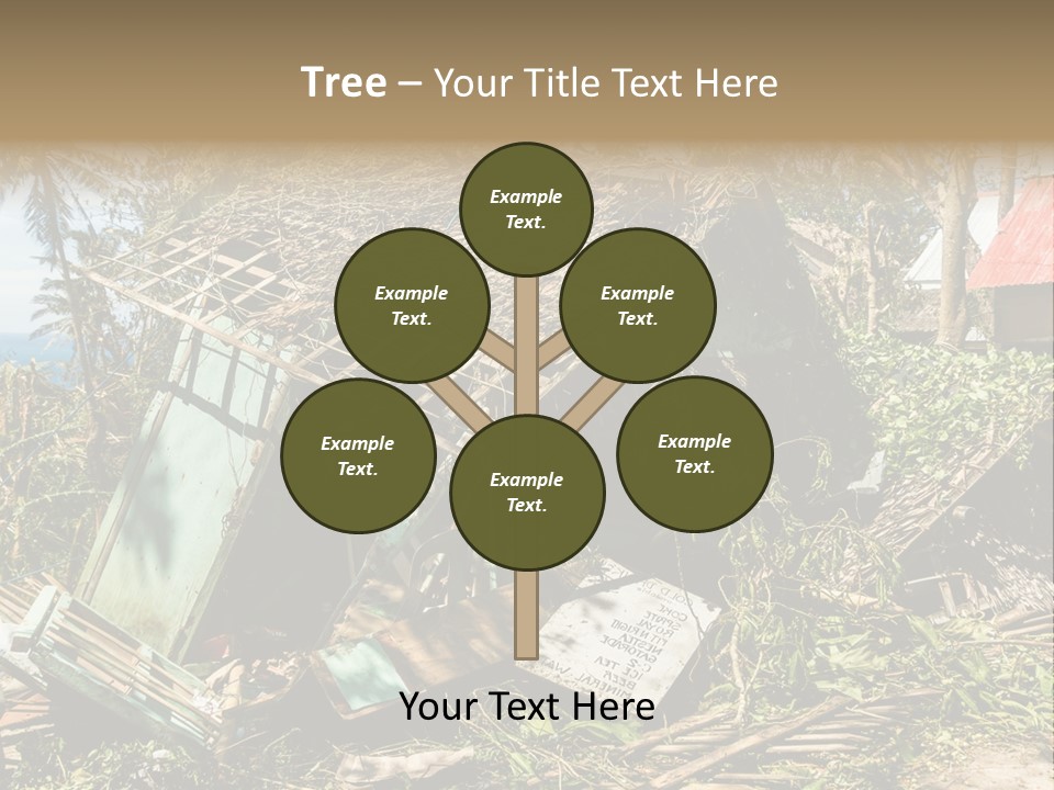 Weather Destroy Aftermath PowerPoint Template