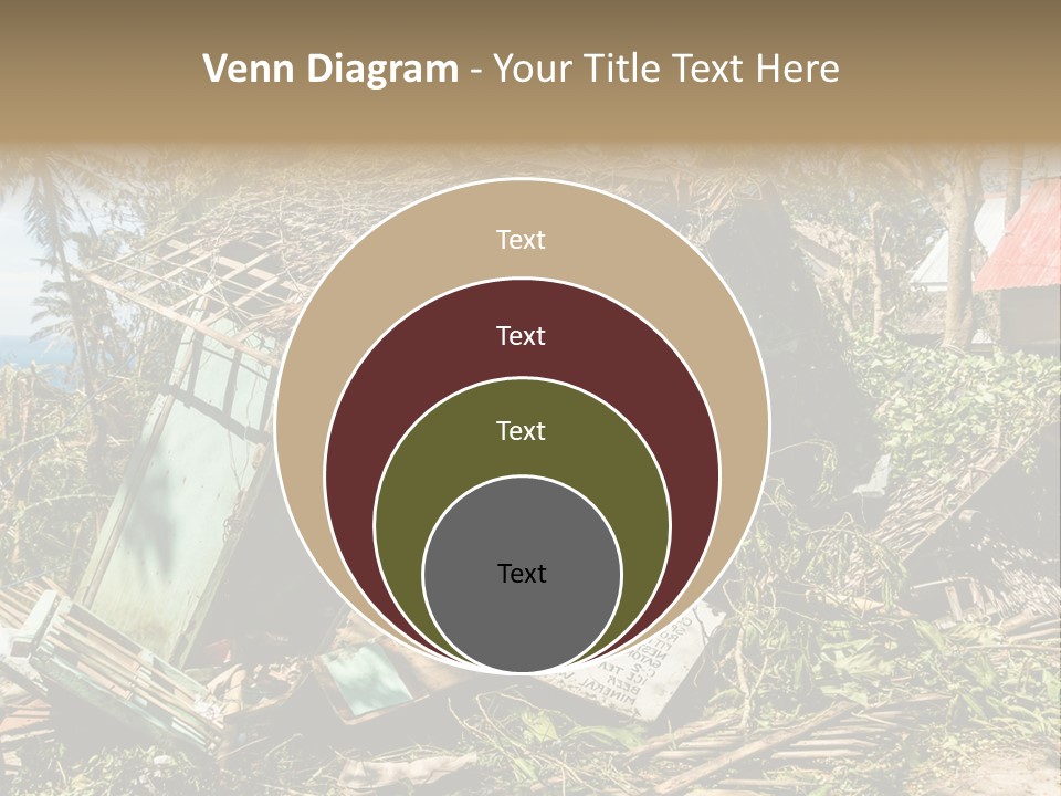 Weather Destroy Aftermath PowerPoint Template