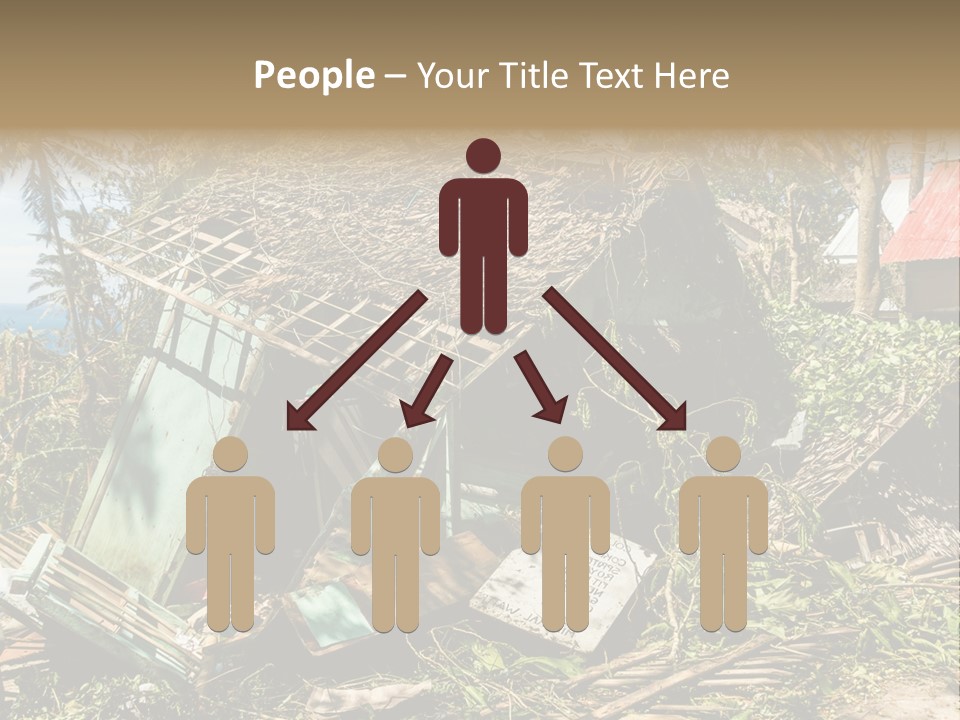 Weather Destroy Aftermath PowerPoint Template