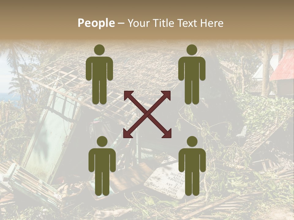 Weather Destroy Aftermath PowerPoint Template