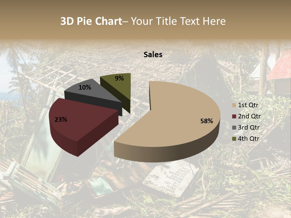 Weather Destroy Aftermath PowerPoint Template
