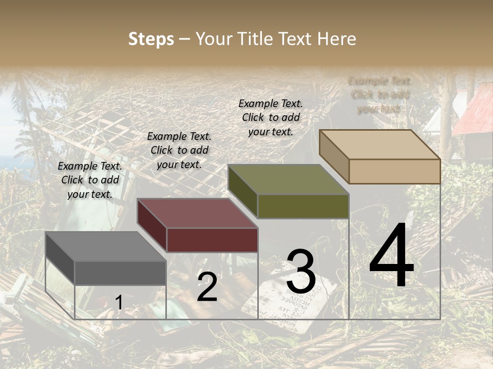 Weather Destroy Aftermath PowerPoint Template