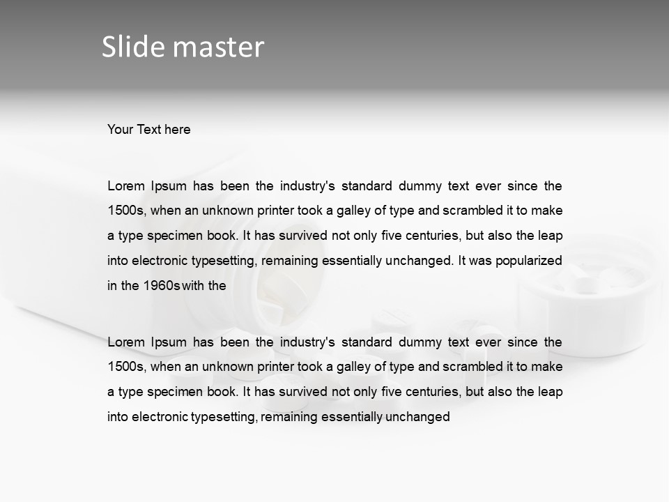 Industry Group Drug PowerPoint Template