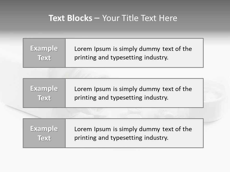 Industry Group Drug PowerPoint Template