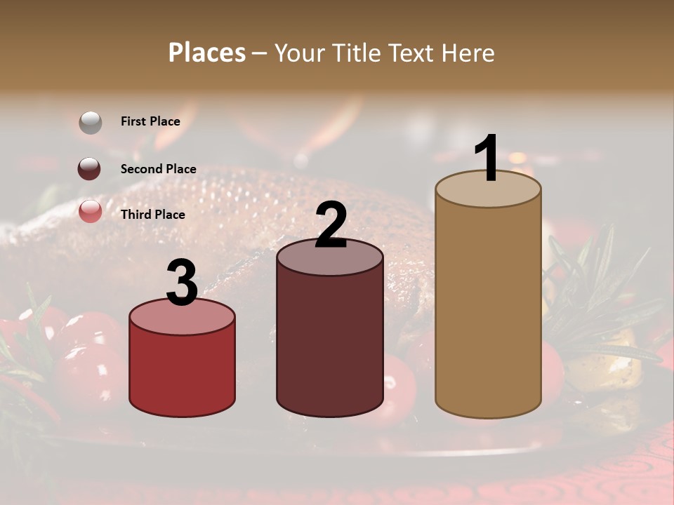 Meat Thanksgiving Onions PowerPoint Template