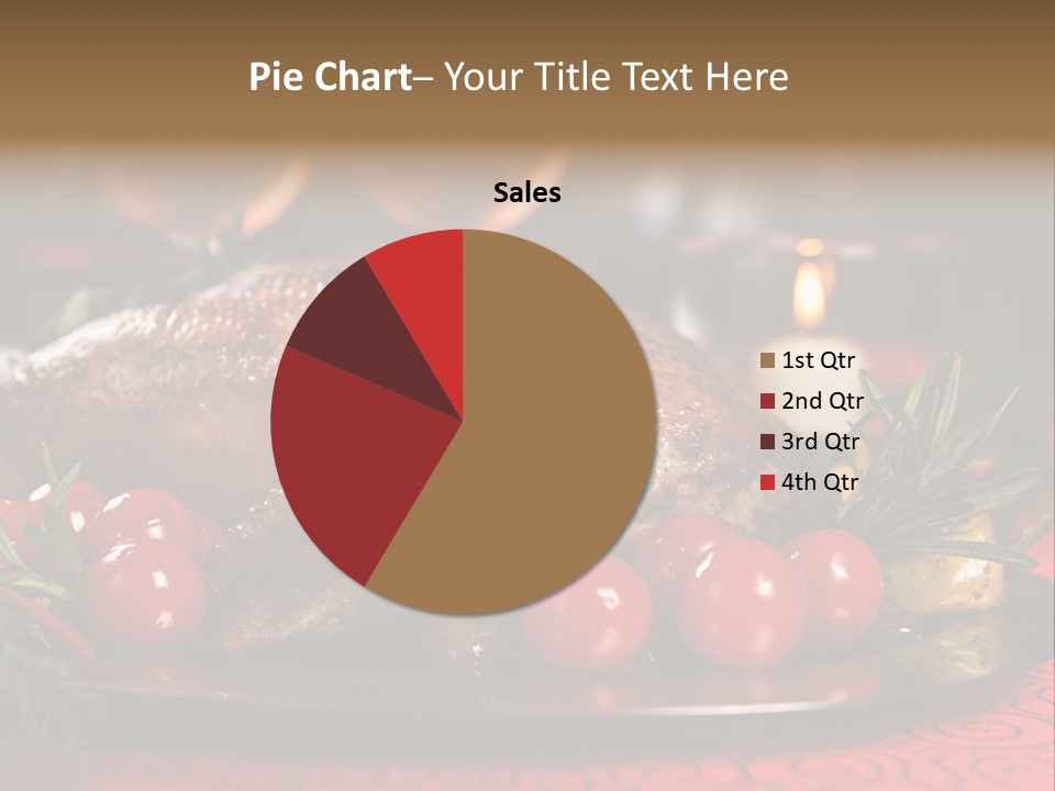 Meat Thanksgiving Onions PowerPoint Template