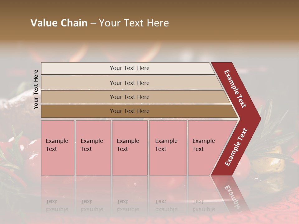 Meat Thanksgiving Onions PowerPoint Template