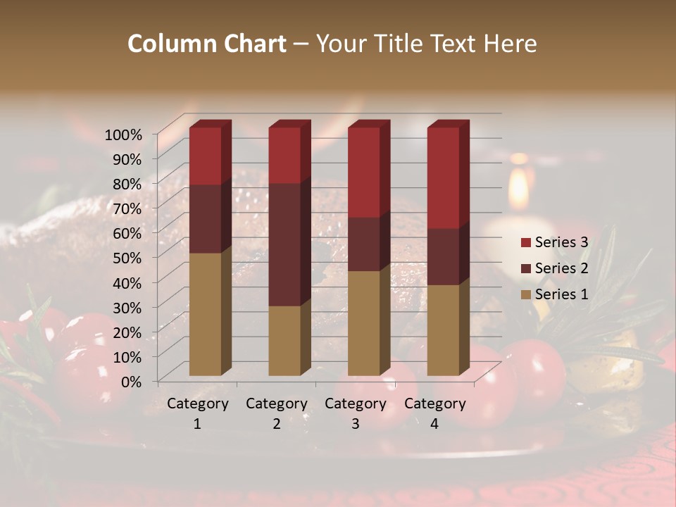 Meat Thanksgiving Onions PowerPoint Template