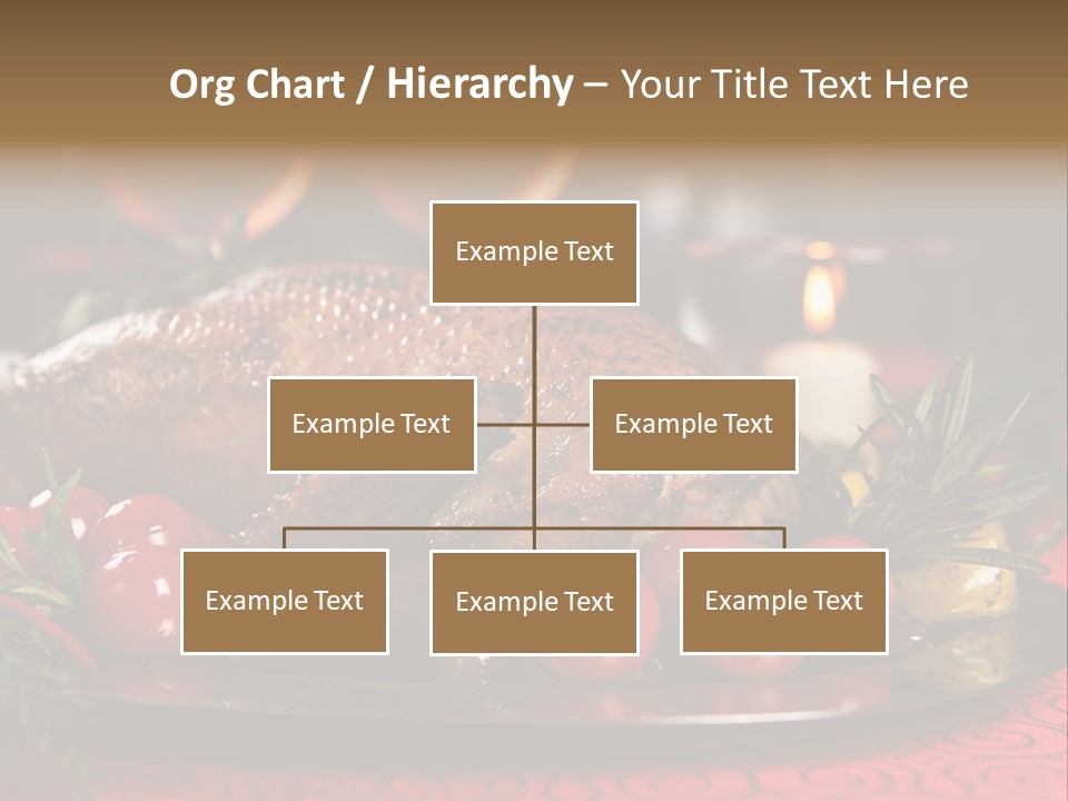 Meat Thanksgiving Onions PowerPoint Template