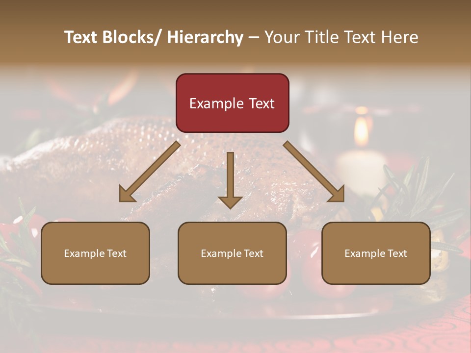 Meat Thanksgiving Onions PowerPoint Template