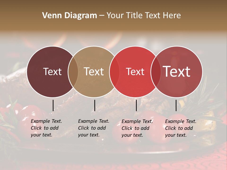 Meat Thanksgiving Onions PowerPoint Template