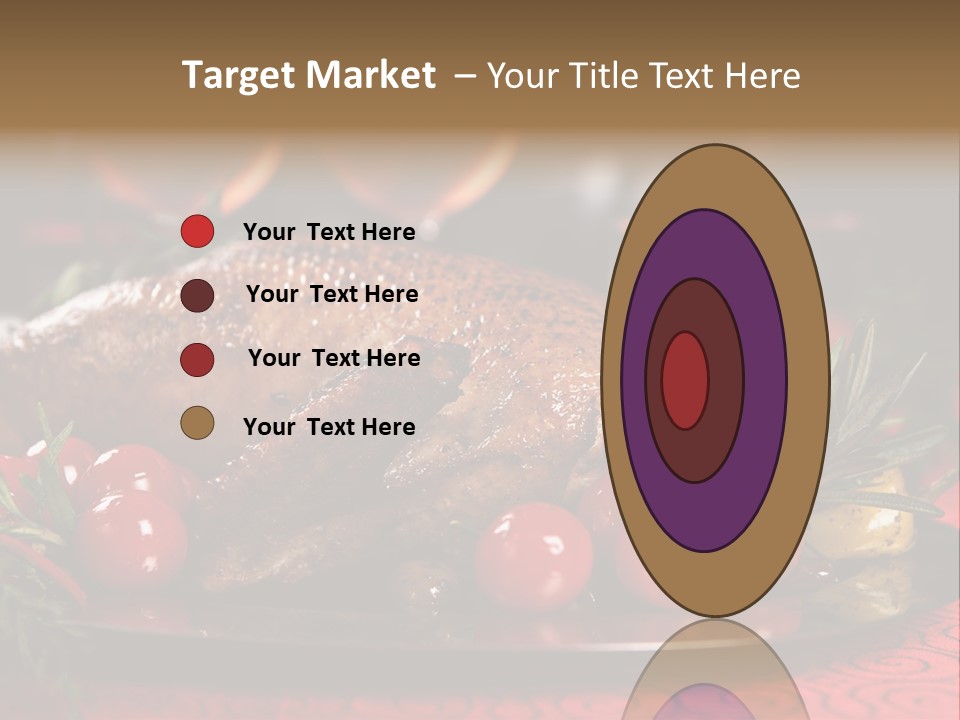 Meat Thanksgiving Onions PowerPoint Template