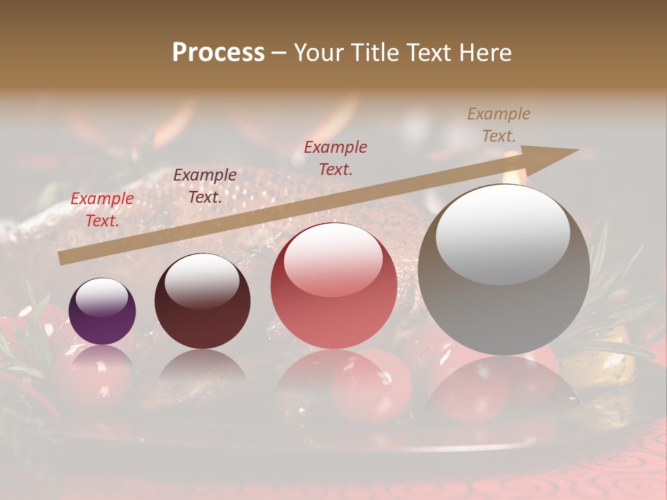 Meat Thanksgiving Onions PowerPoint Template