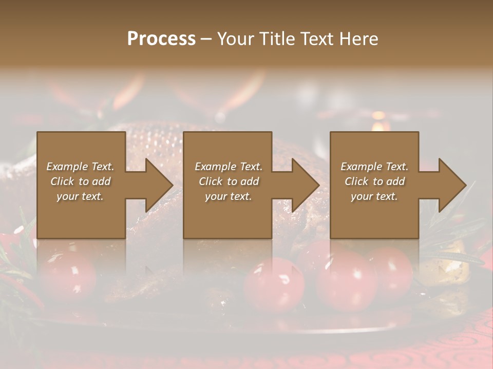 Meat Thanksgiving Onions PowerPoint Template