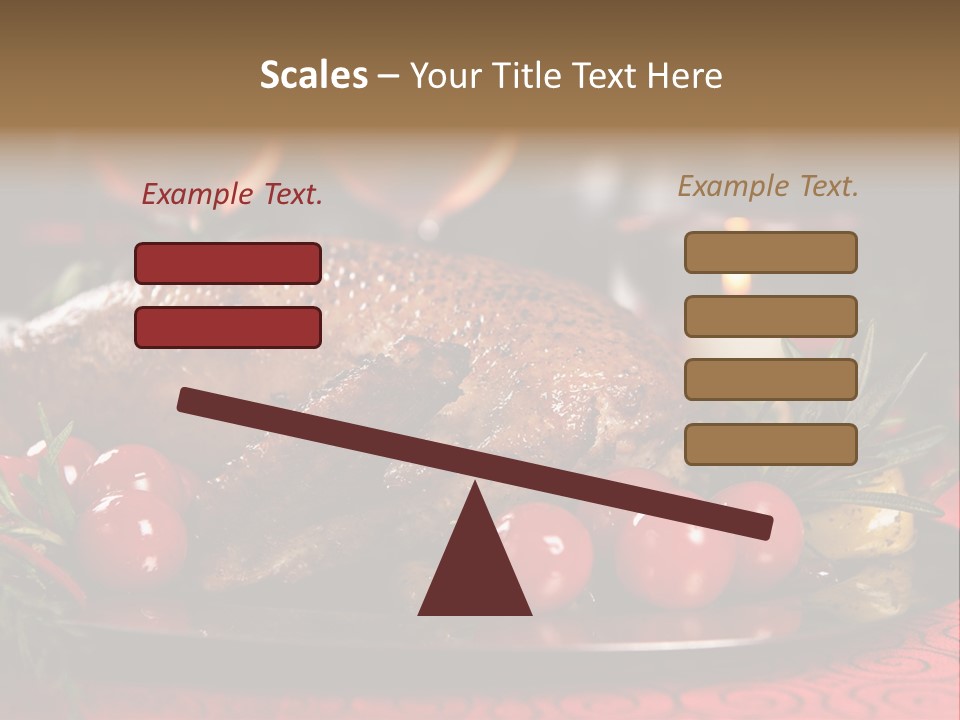 Meat Thanksgiving Onions PowerPoint Template