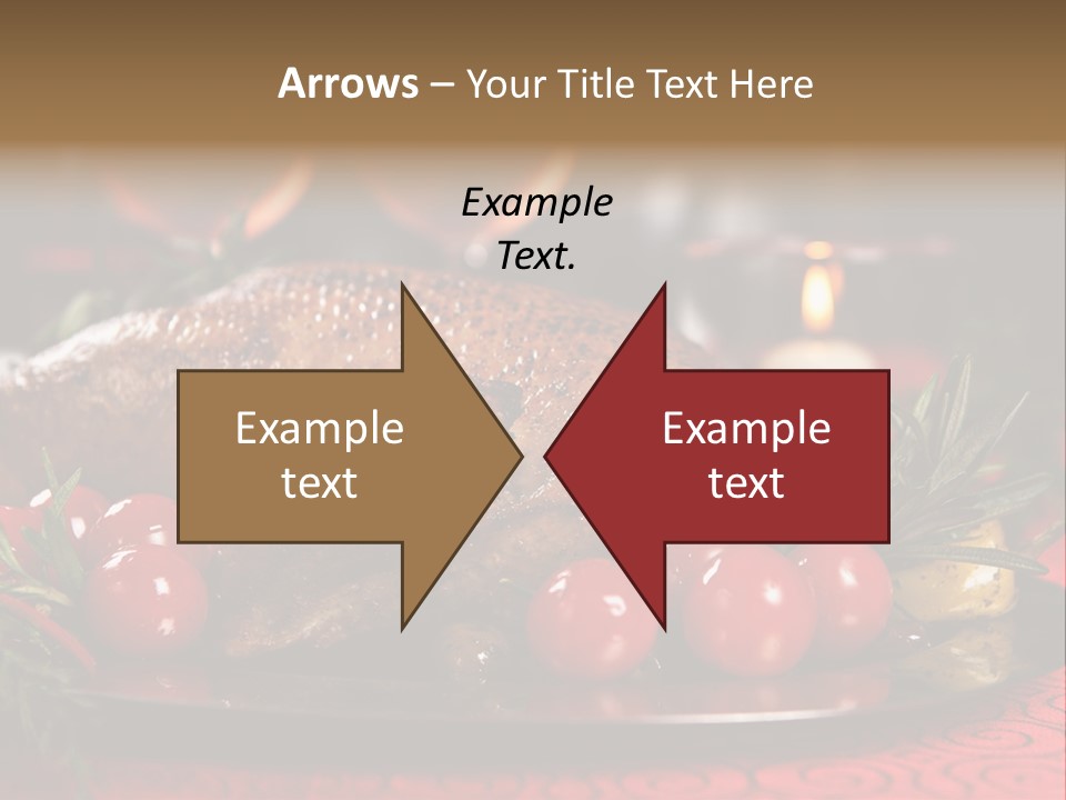 Meat Thanksgiving Onions PowerPoint Template