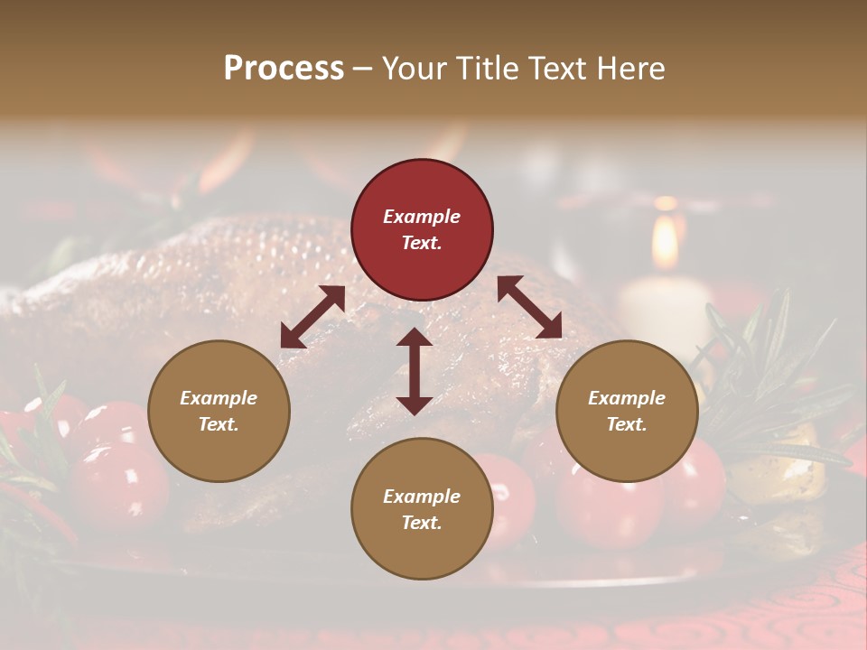 Meat Thanksgiving Onions PowerPoint Template