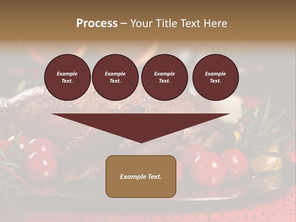 Meat Thanksgiving Onions PowerPoint Template