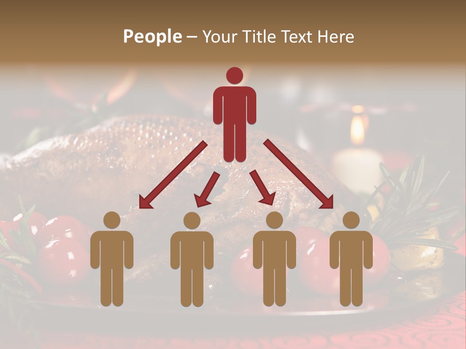 Meat Thanksgiving Onions PowerPoint Template