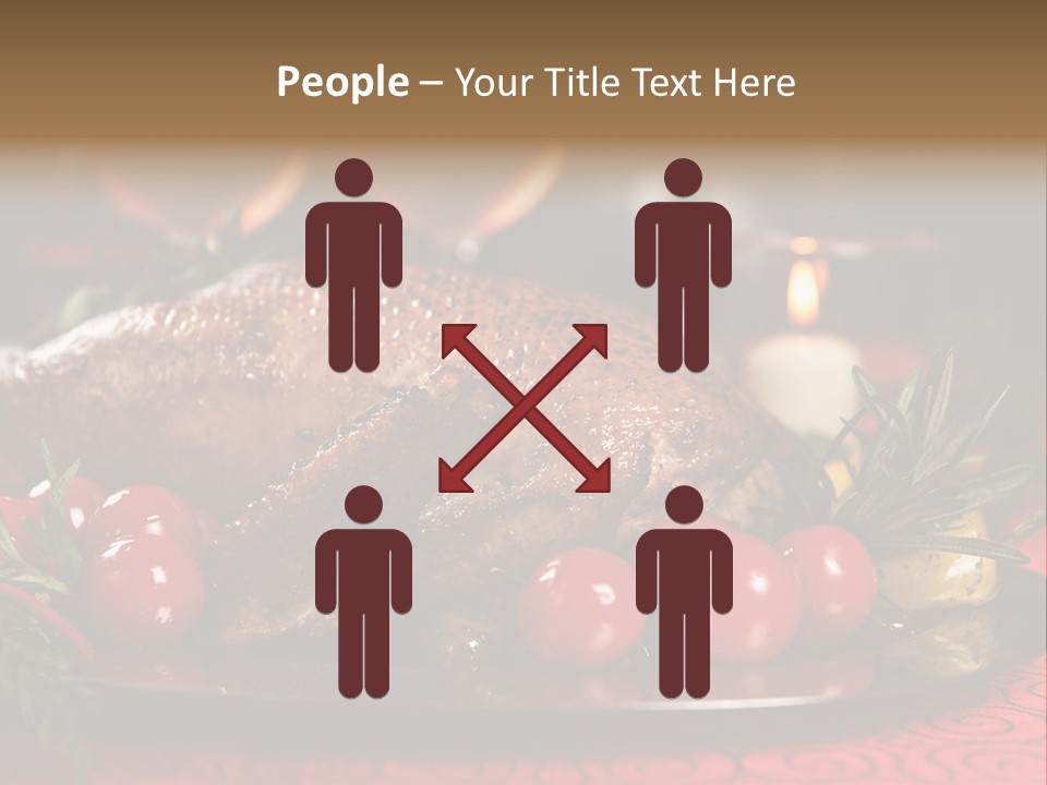 Meat Thanksgiving Onions PowerPoint Template