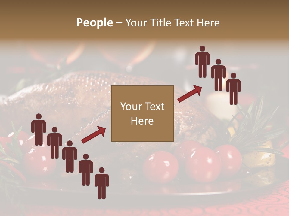 Meat Thanksgiving Onions PowerPoint Template