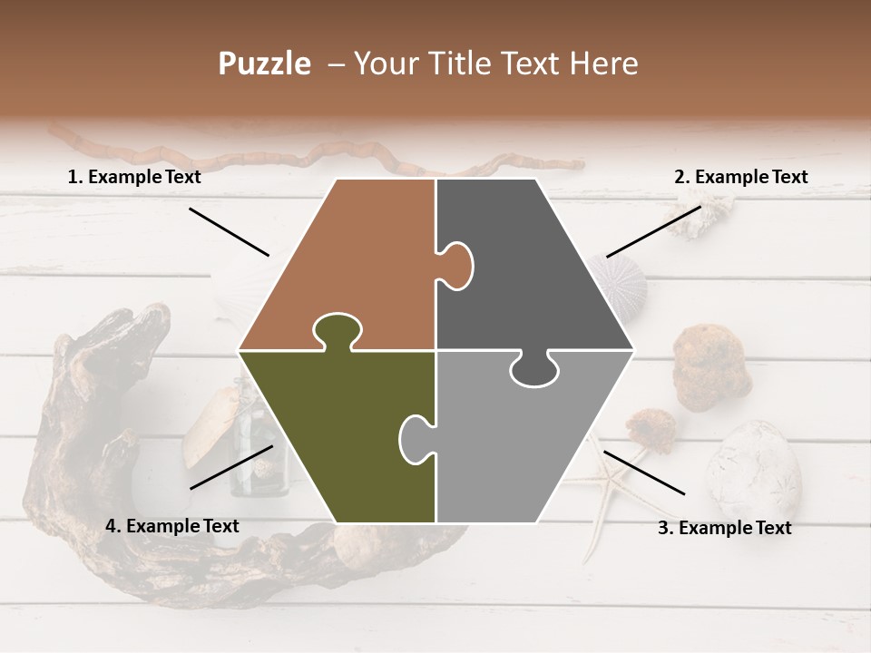 Life Wood Decor PowerPoint Template