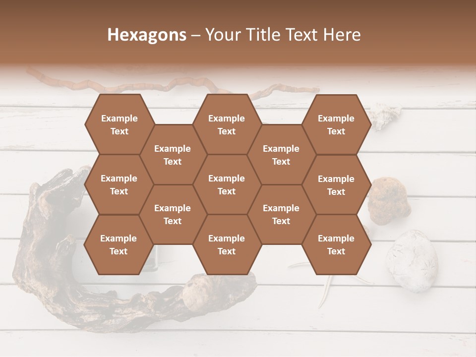 Life Wood Decor PowerPoint Template