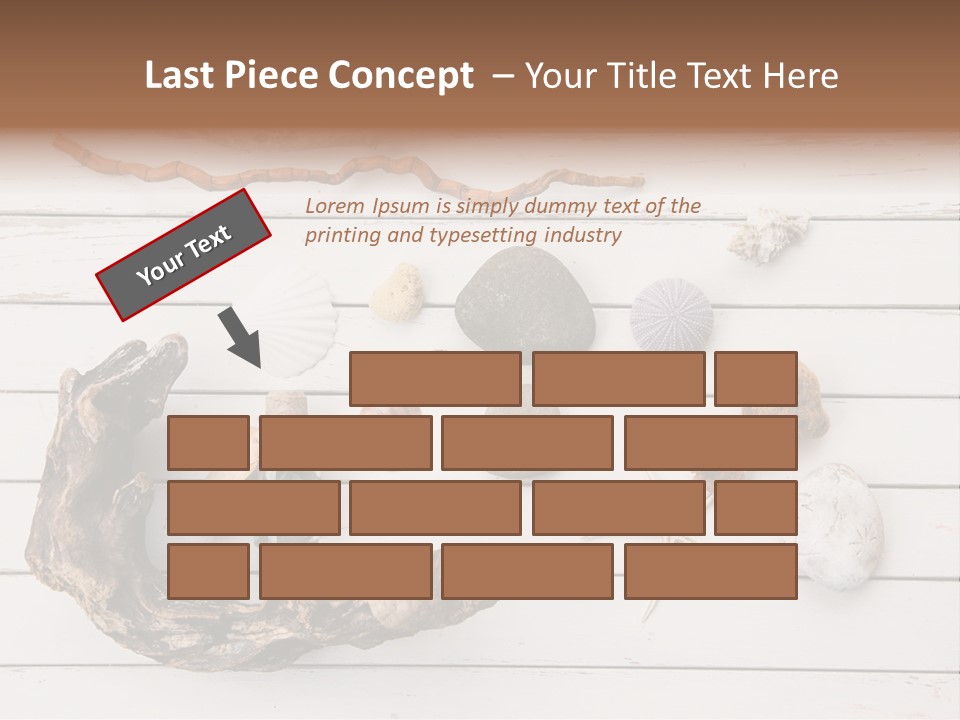 Life Wood Decor PowerPoint Template