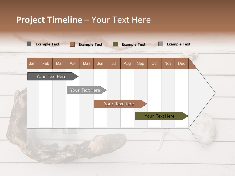 Life Wood Decor PowerPoint Template