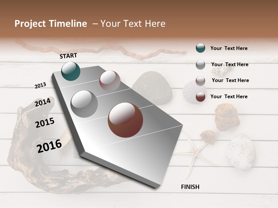 Life Wood Decor PowerPoint Template