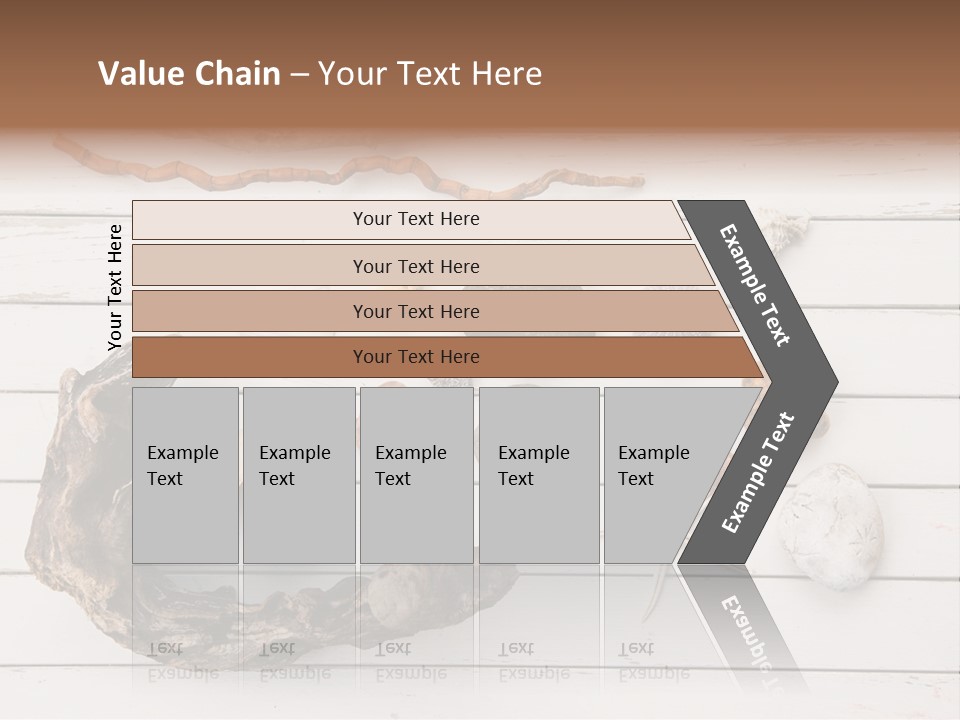 Life Wood Decor PowerPoint Template