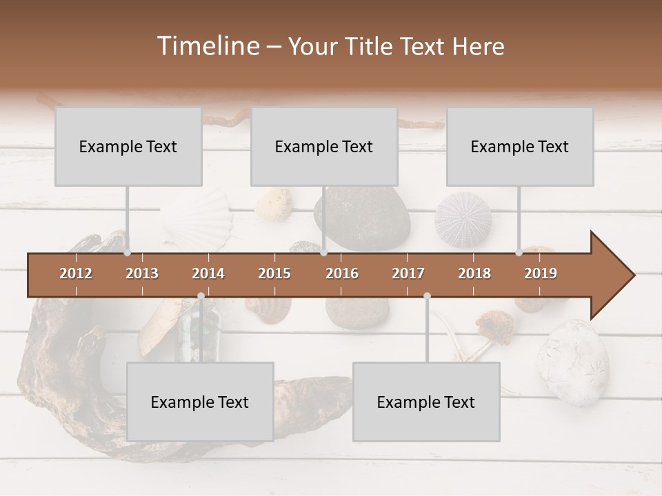 Life Wood Decor PowerPoint Template