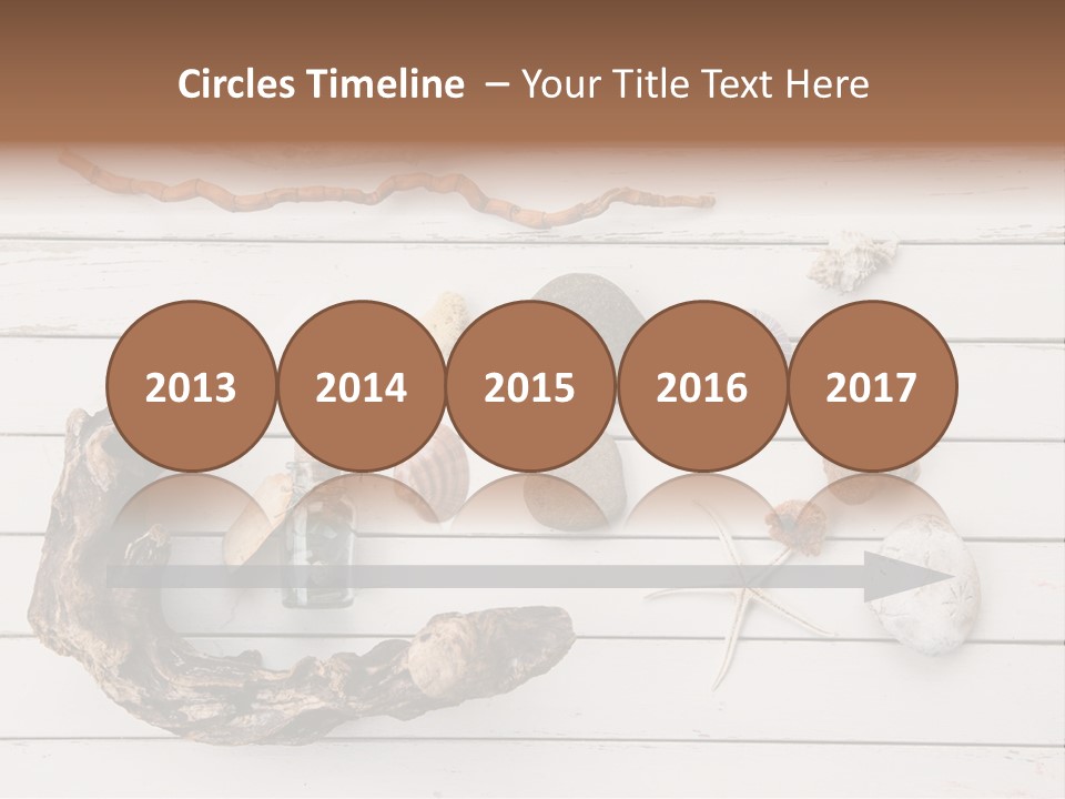 Life Wood Decor PowerPoint Template