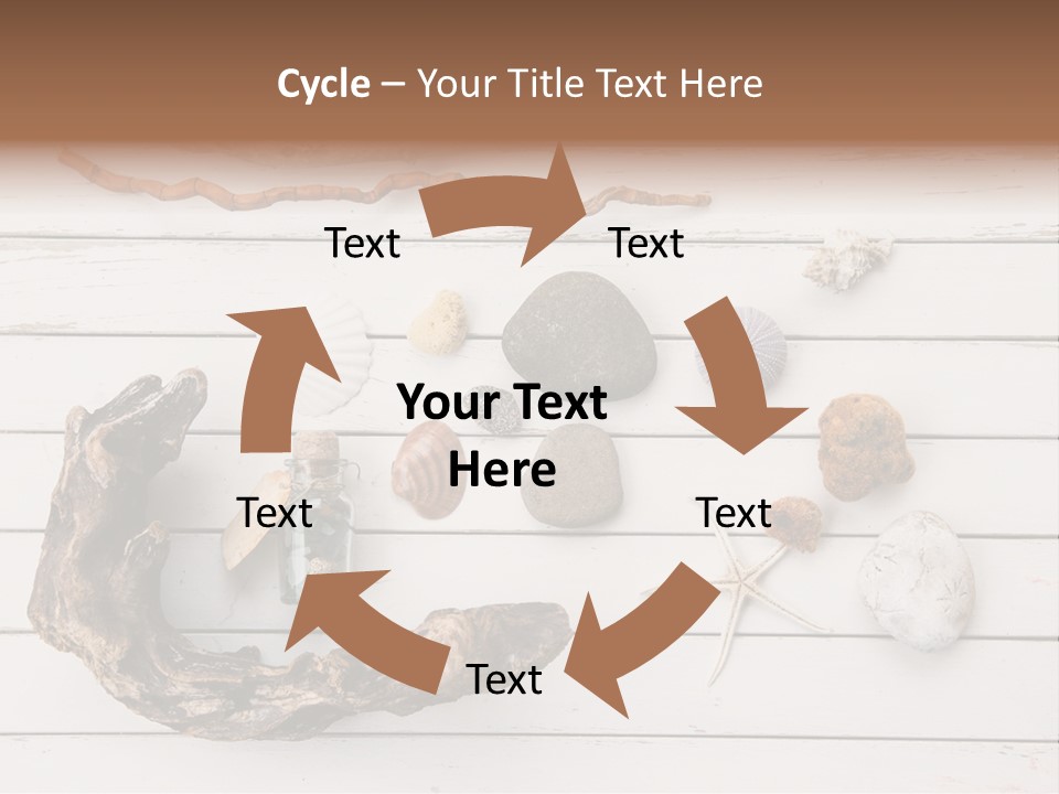Life Wood Decor PowerPoint Template
