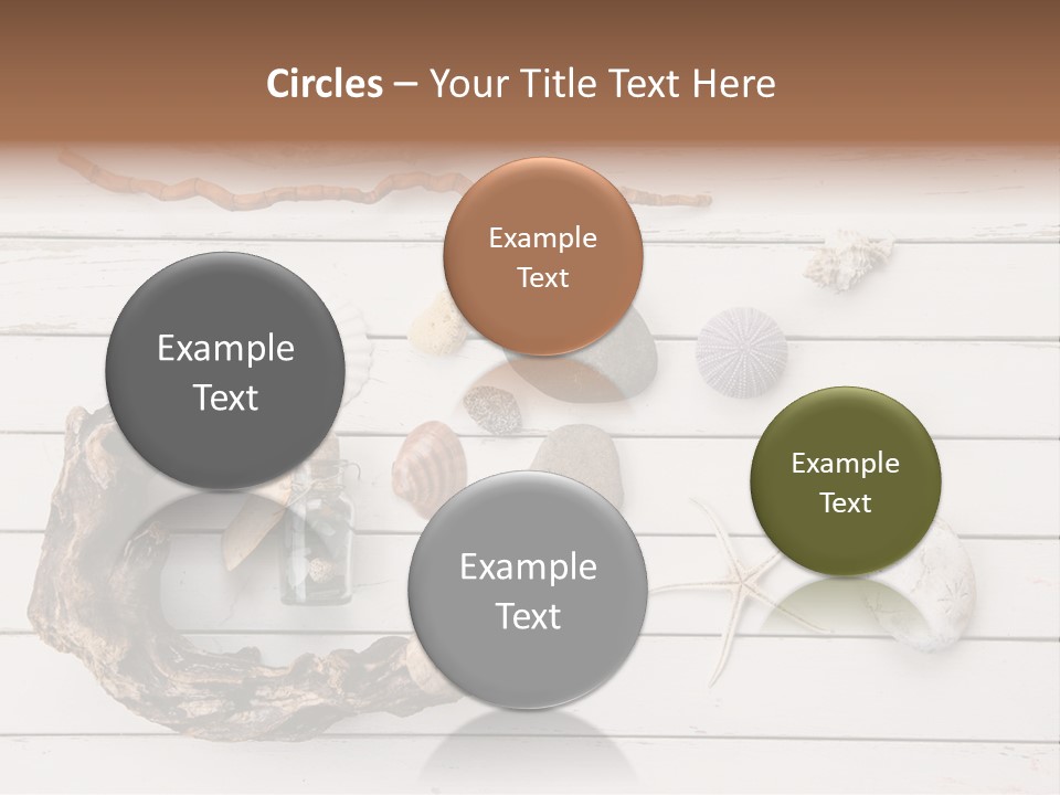 Life Wood Decor PowerPoint Template