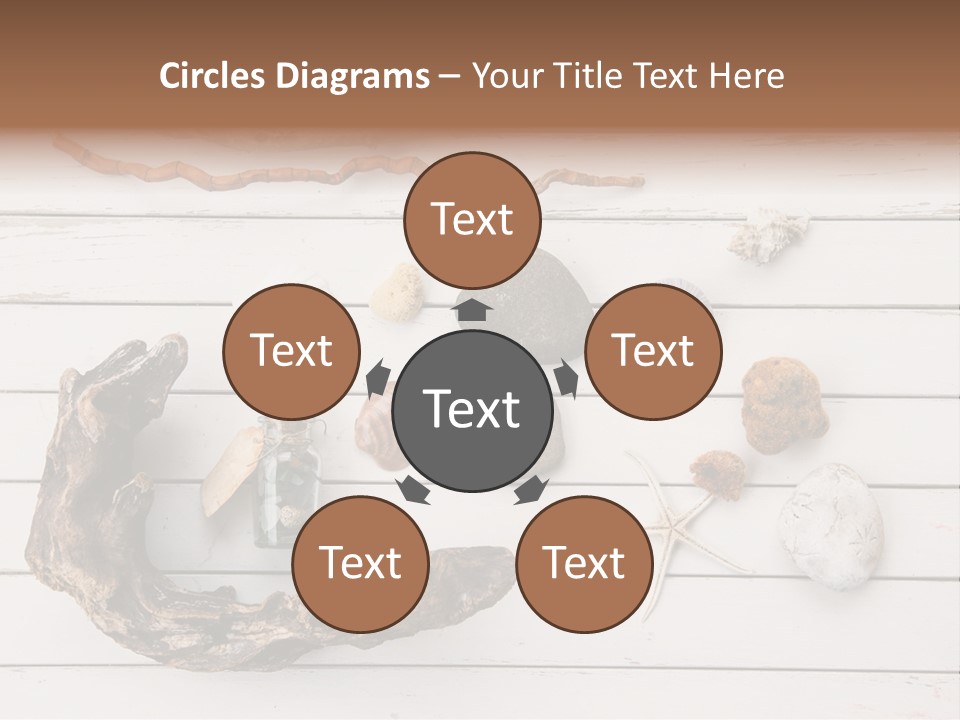 Life Wood Decor PowerPoint Template