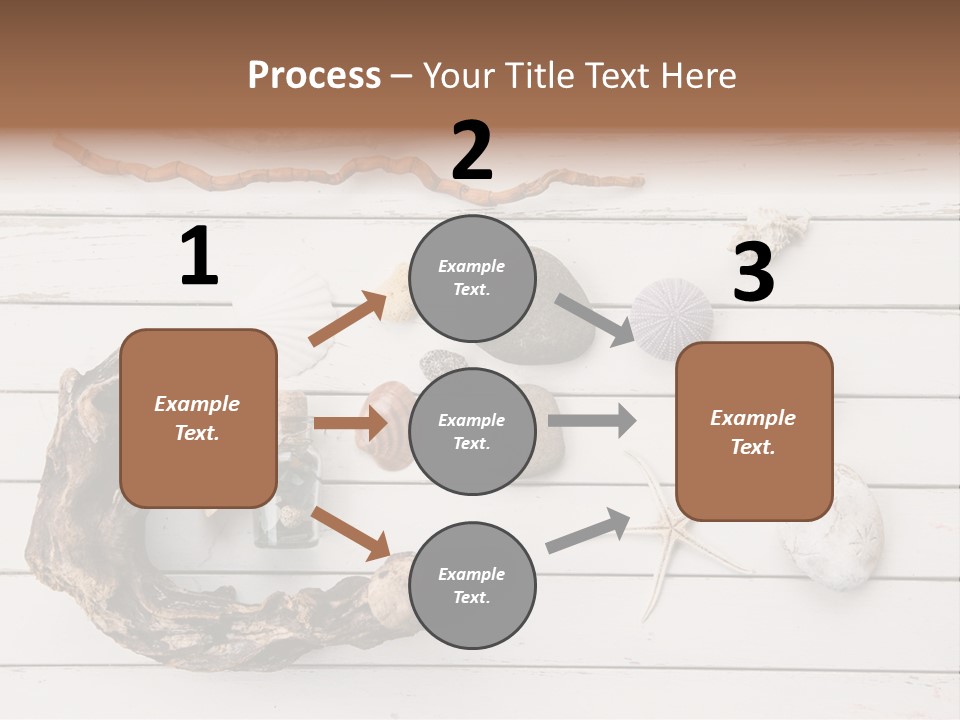 Life Wood Decor PowerPoint Template