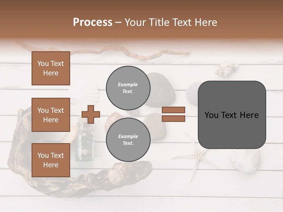 Life Wood Decor PowerPoint Template