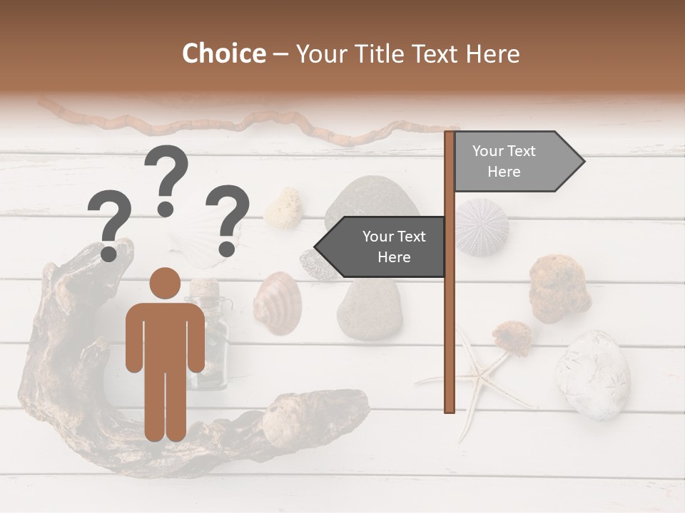 Life Wood Decor PowerPoint Template