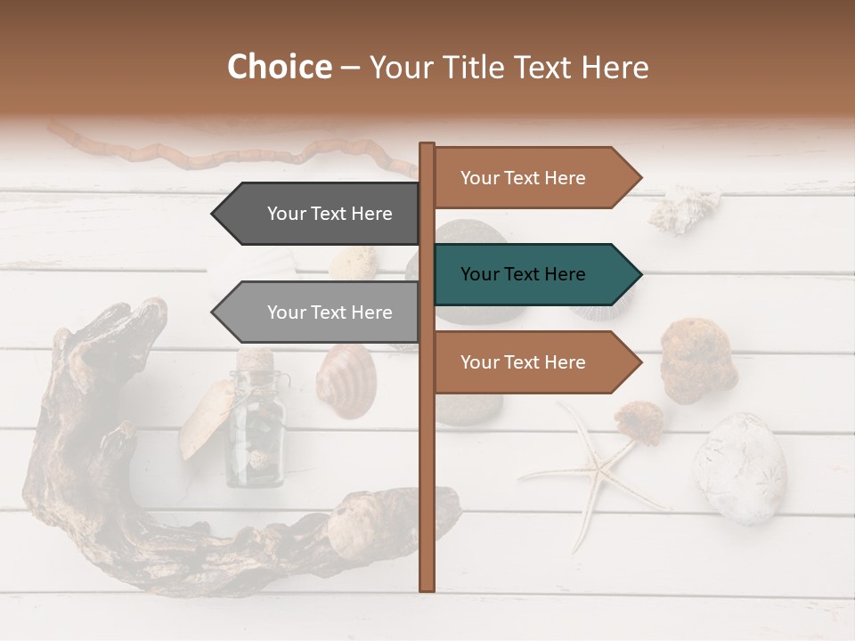 Life Wood Decor PowerPoint Template