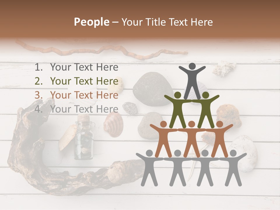 Life Wood Decor PowerPoint Template