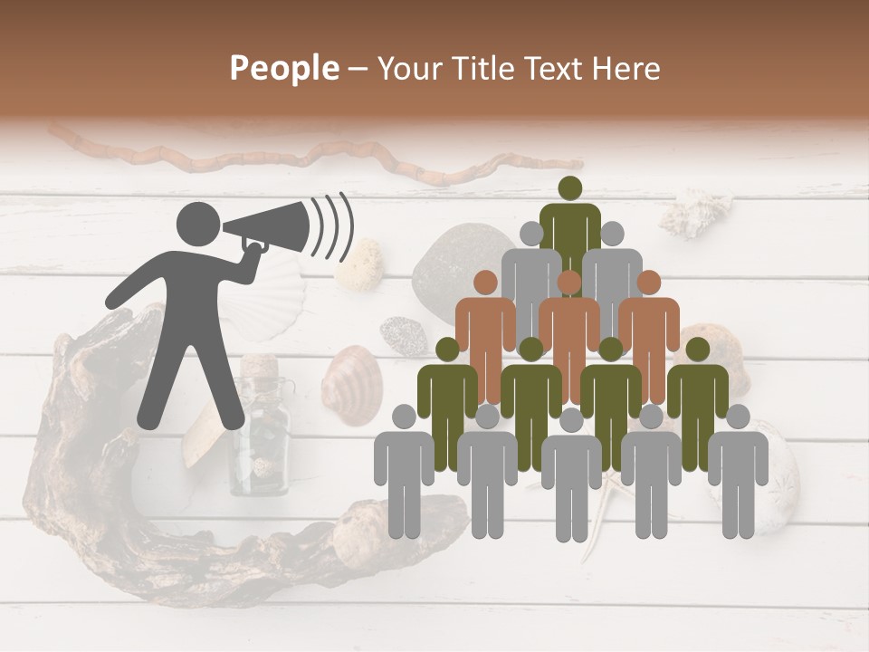 Life Wood Decor PowerPoint Template