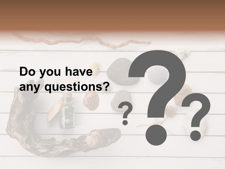 Life Wood Decor PowerPoint Template