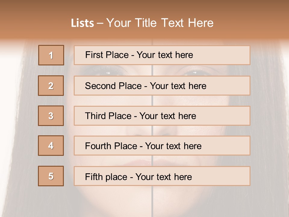 Person Model Make PowerPoint Template