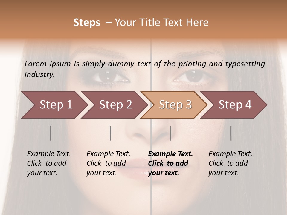 Person Model Make PowerPoint Template