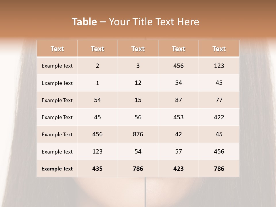Person Model Make PowerPoint Template
