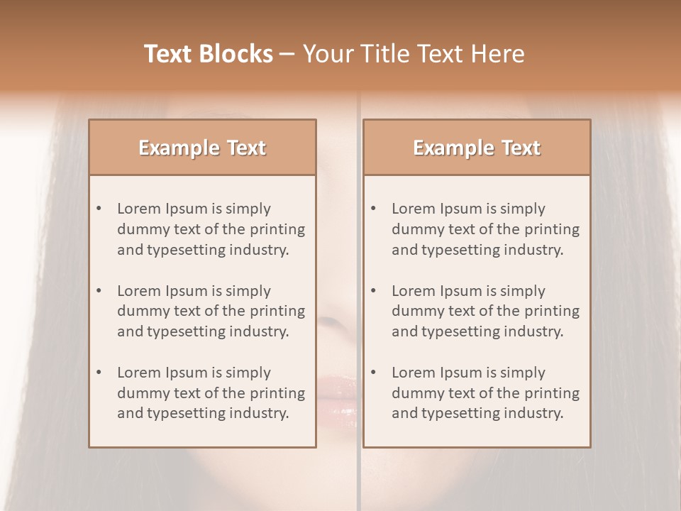 Person Model Make PowerPoint Template