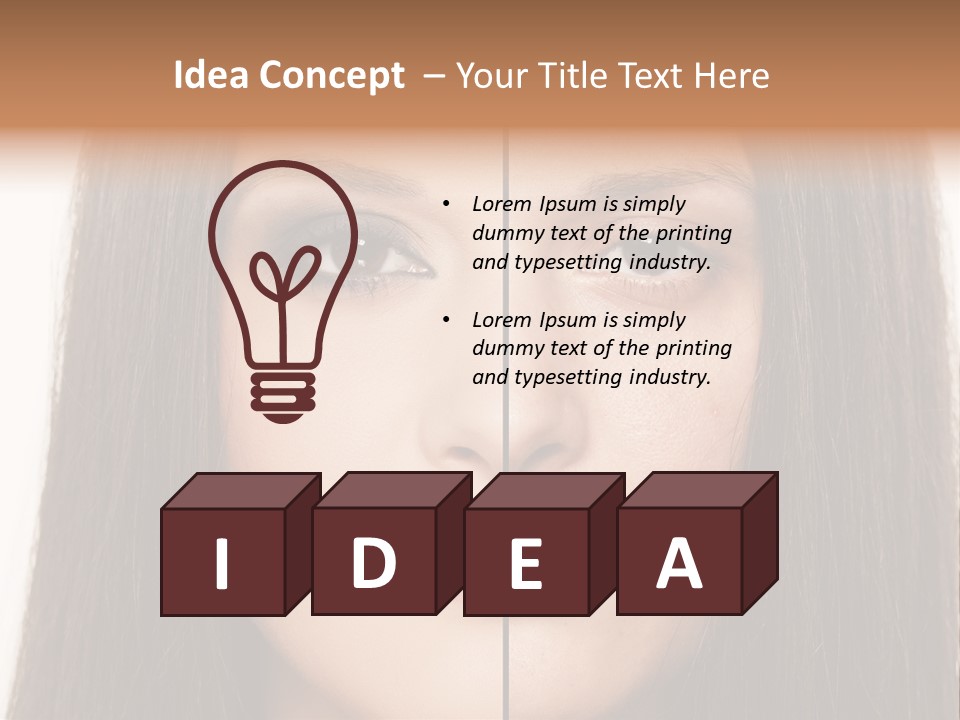 Person Model Make PowerPoint Template