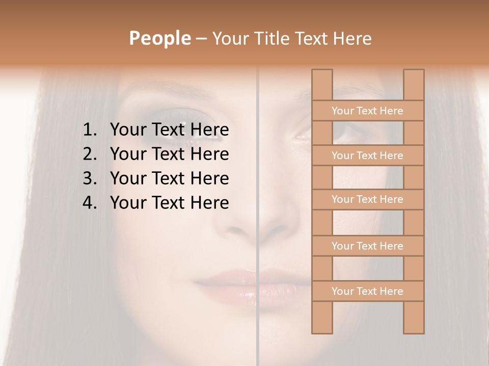 Person Model Make PowerPoint Template