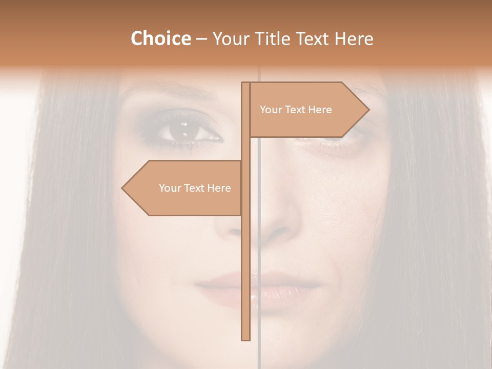 Person Model Make PowerPoint Template